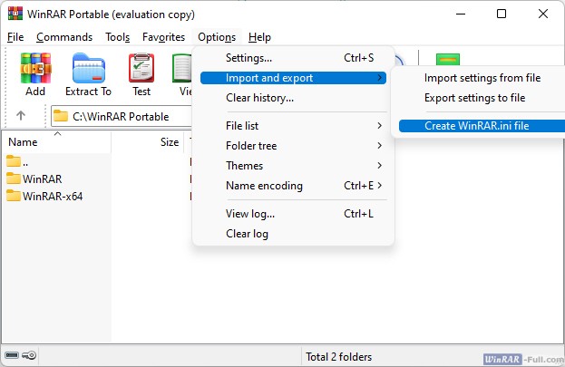 WinRAR Portable WinRAR Portable