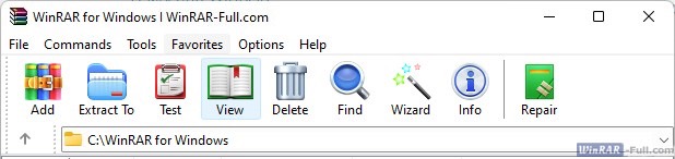 WinRAR archiver for Windows 10/11 WinRAR archiver for Windows 10/11